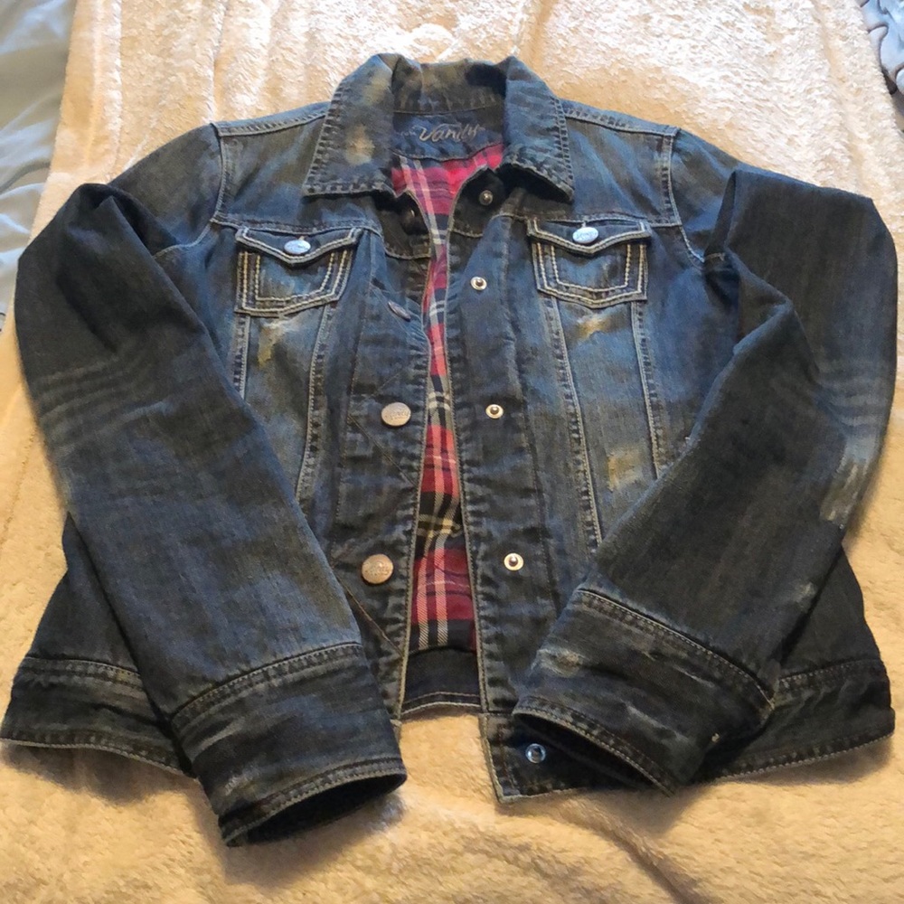 Beautiful Vanity Jean Jacket Lined